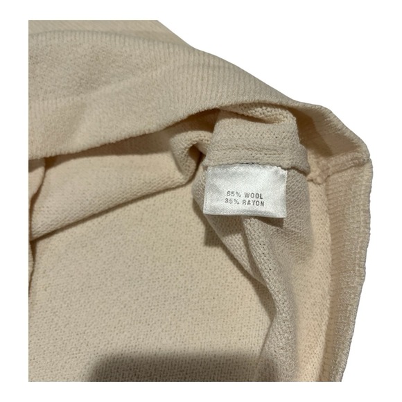 St. John Sport Santana Knit‎ Beige Color Tank Top Wool/ Rayon Blend Small - Picture 10 of 14